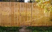  Недорогие деревянные заборы,  ворота,  ограды по всей Беларуси!