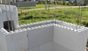 Блоки несъемной  опалубки для возведения стен здания. - foto 1