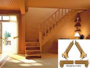 Недорогие готовые под сборку деревянные лестницы для дома,  коттеджа. - foto 0